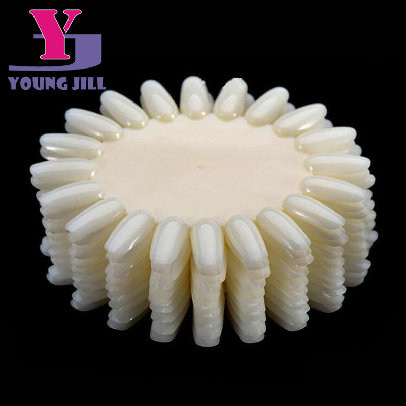 Nail Art Vector - 10 pçs natural branco falso arte