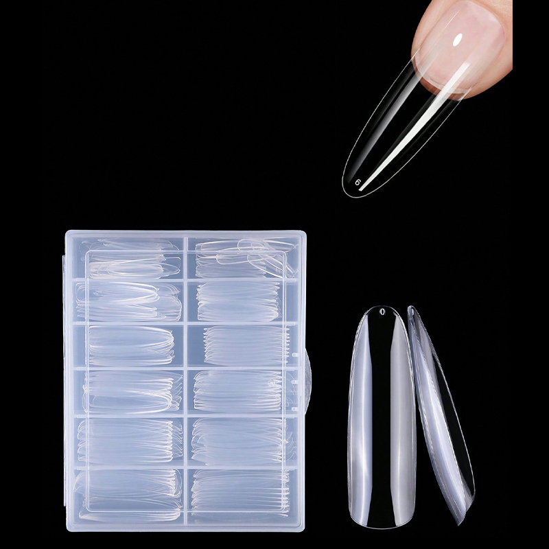 Nail Art Xxl - 240 peças de Unhas Postiças XXL