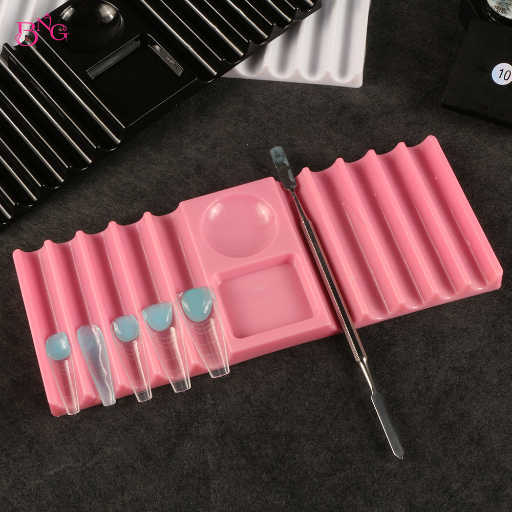 Nail Art Vector - Suporte Duplo BNG de Plástico para