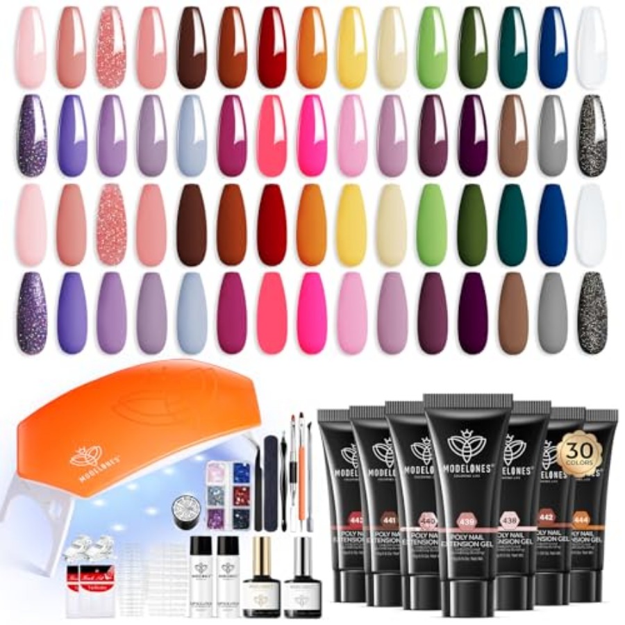 Polygel Nail Kit - Kit de Unhas em Poly Gel