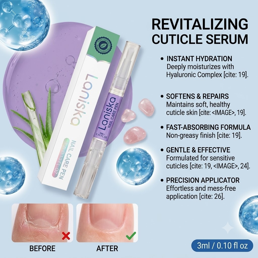 Cuticle Oil Pen - Caneta de Cuidado para Unhas Laniska