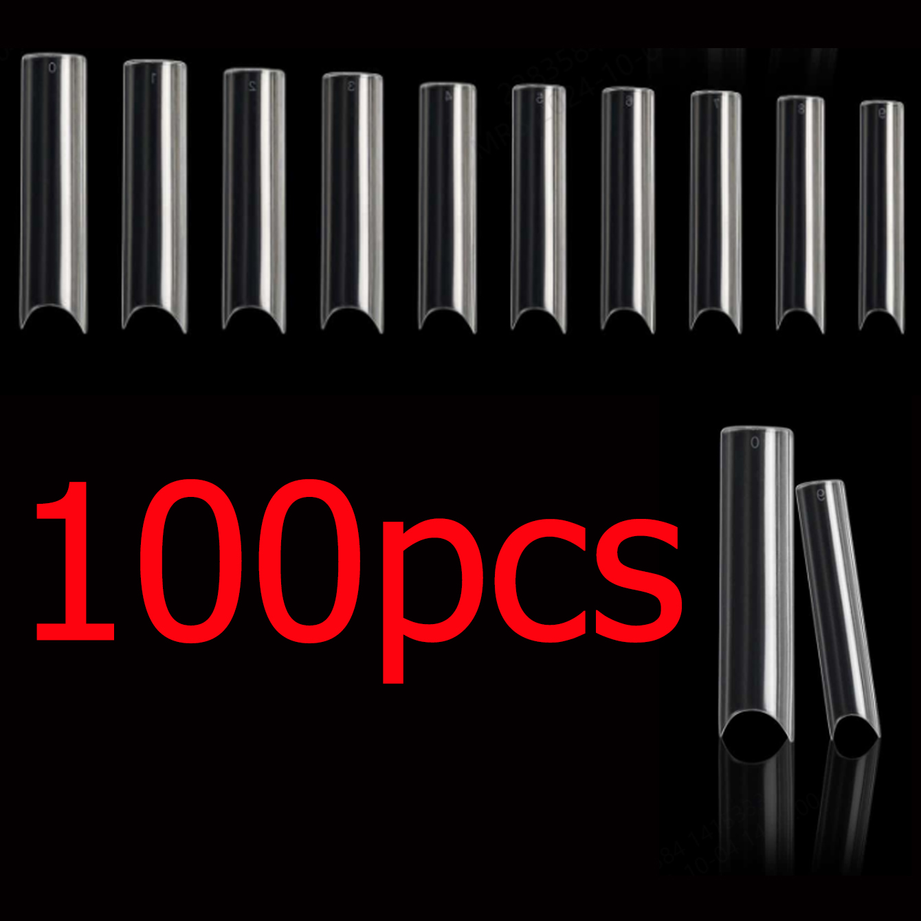 100 pçs/caixa xxl pontas de un - Nail Art Xxl avaliação e preço