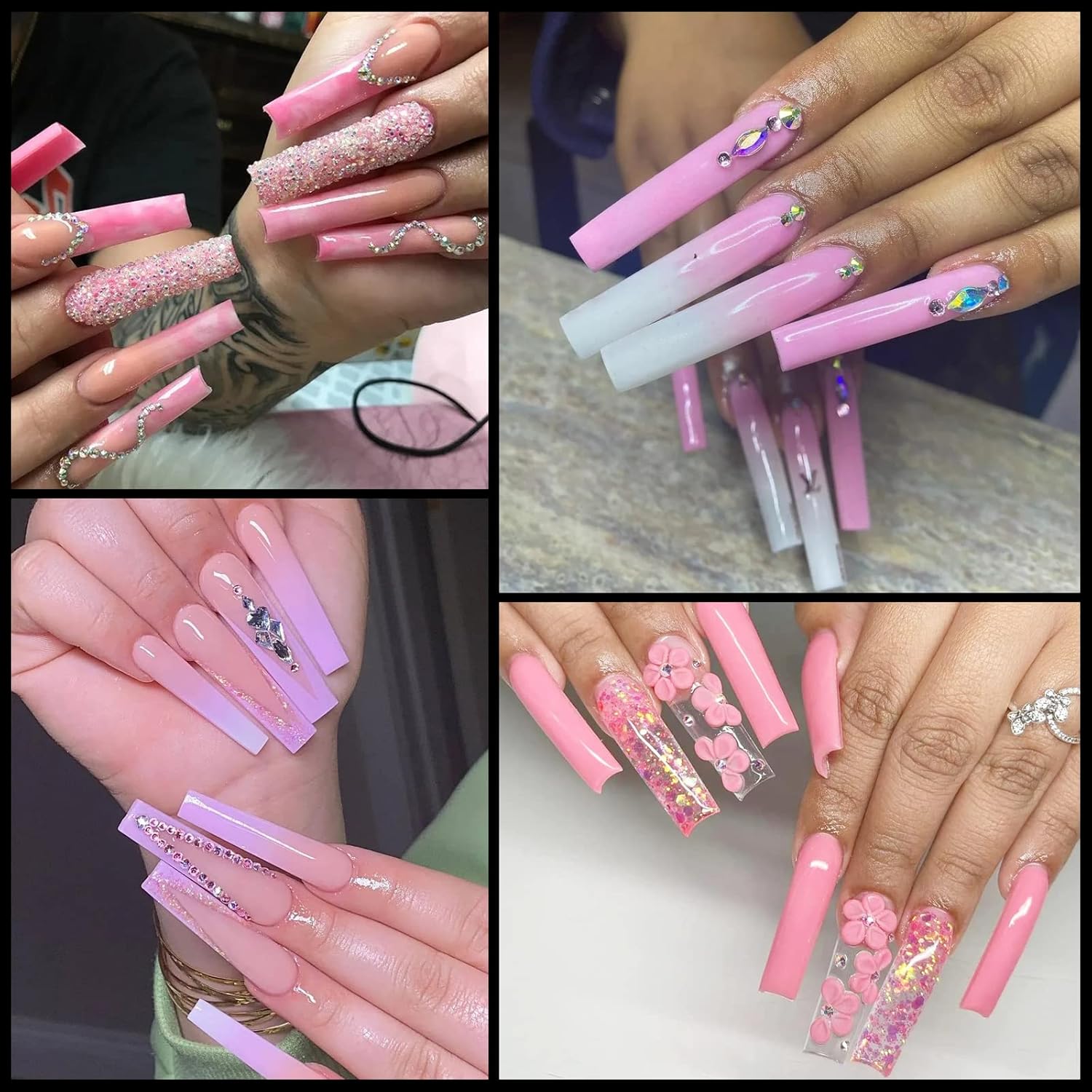 100 pçs/caixa xxl pontas de un - Nail Art Xxl avaliação e preço