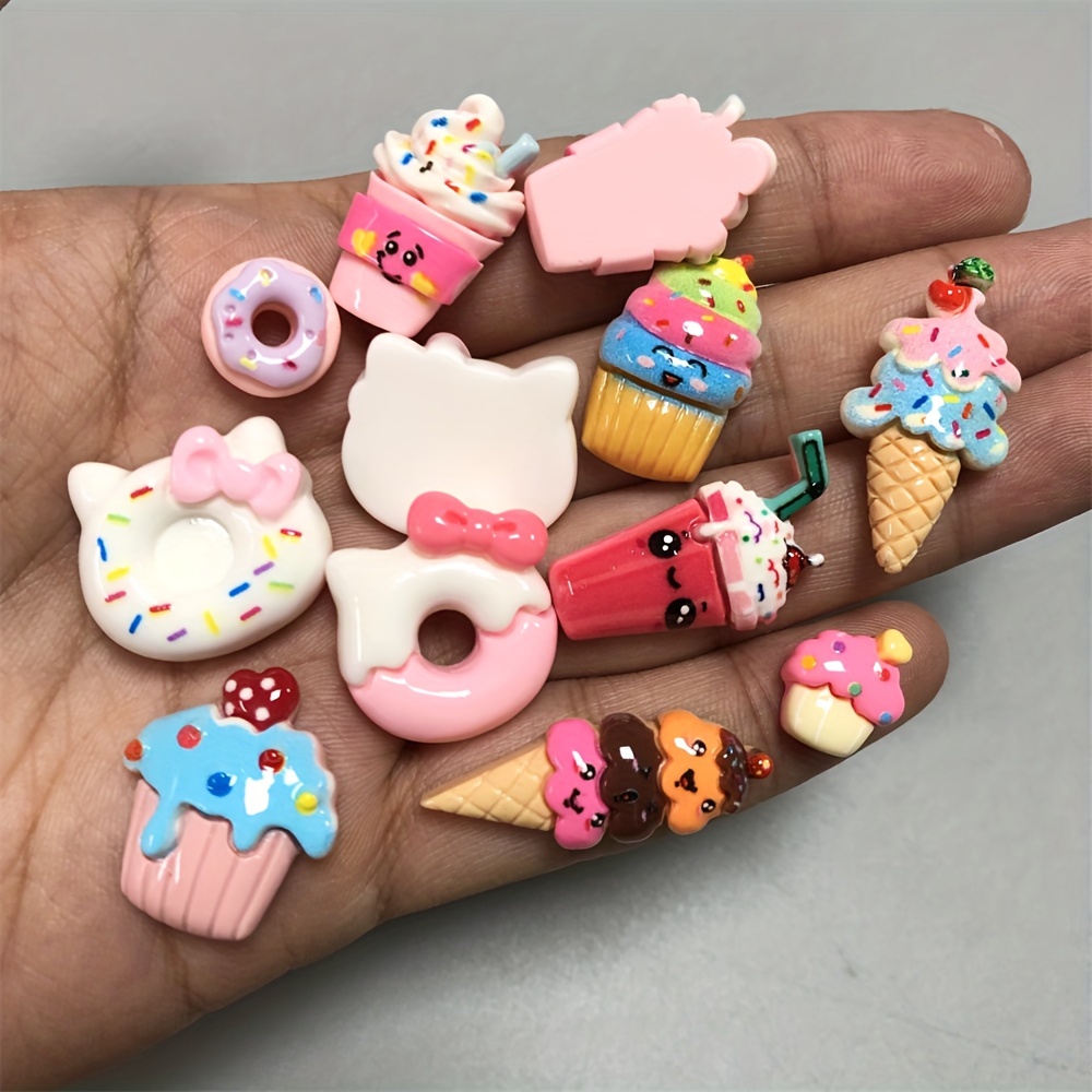 Comida Simulada Kawaii Cartoon - Nail Art Xxl avaliação e preço