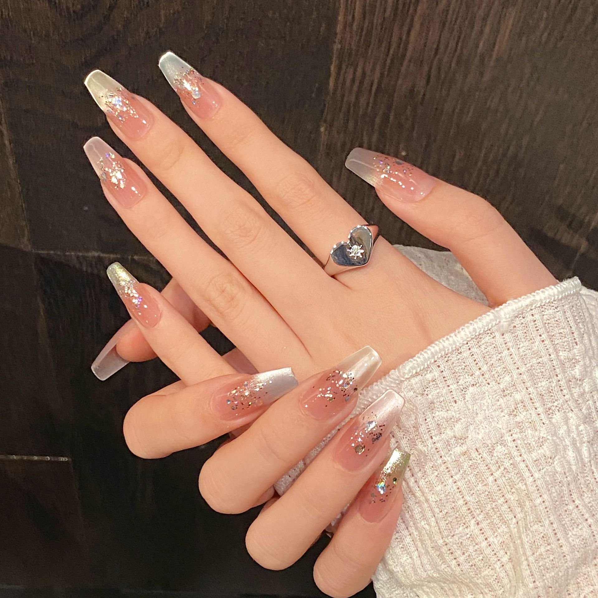 Imprensa artesanal em unhas ar - Nail Art Press On avaliação e preço