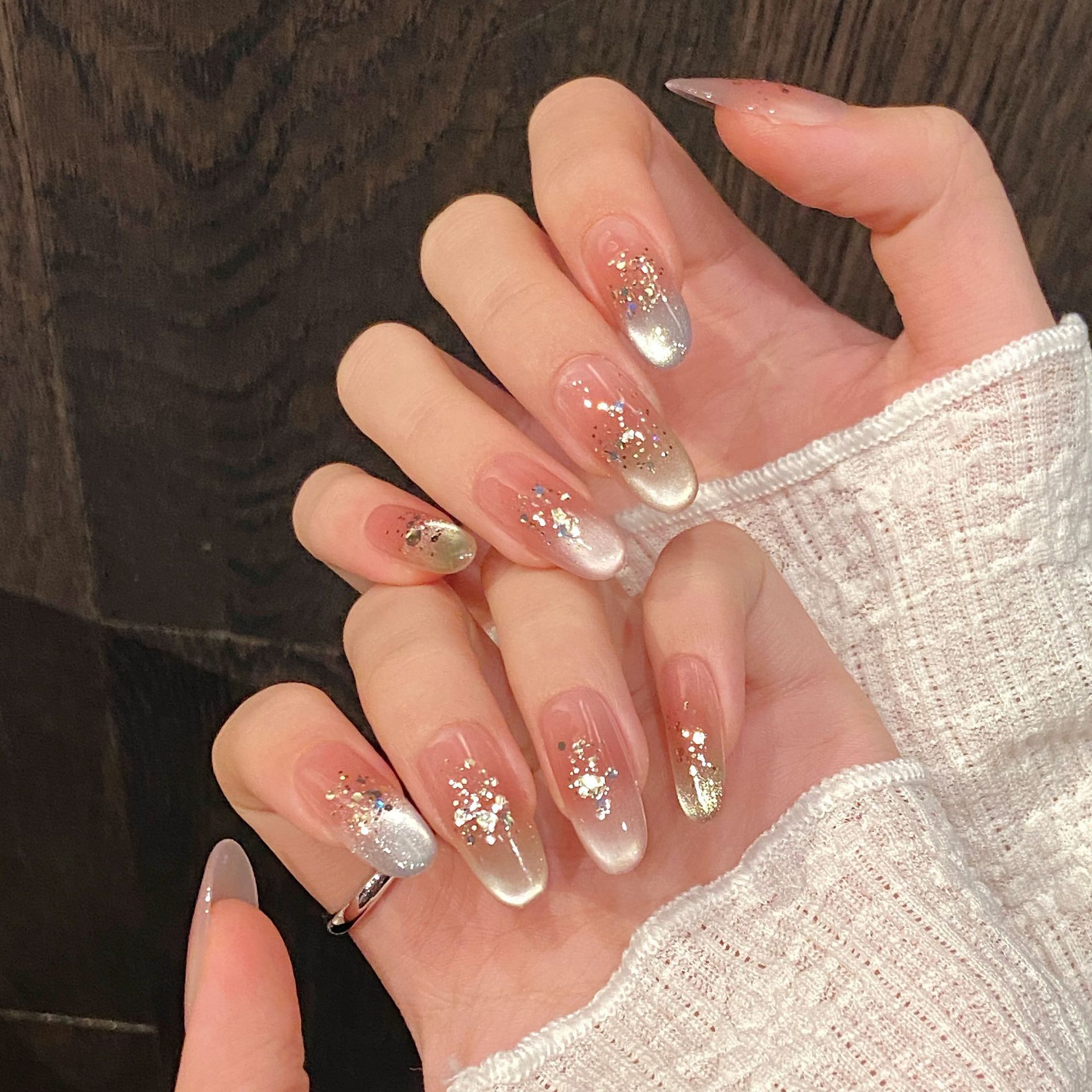 Imprensa artesanal em unhas ar - Nail Art Press On avaliação e preço