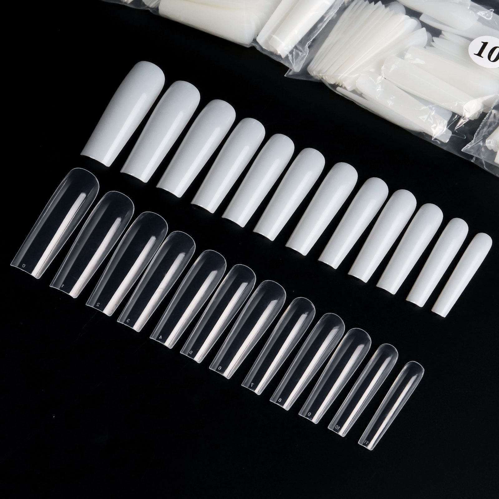Chunshu unhas falsas extra lon - Nail Art Xxl avaliação e preço
