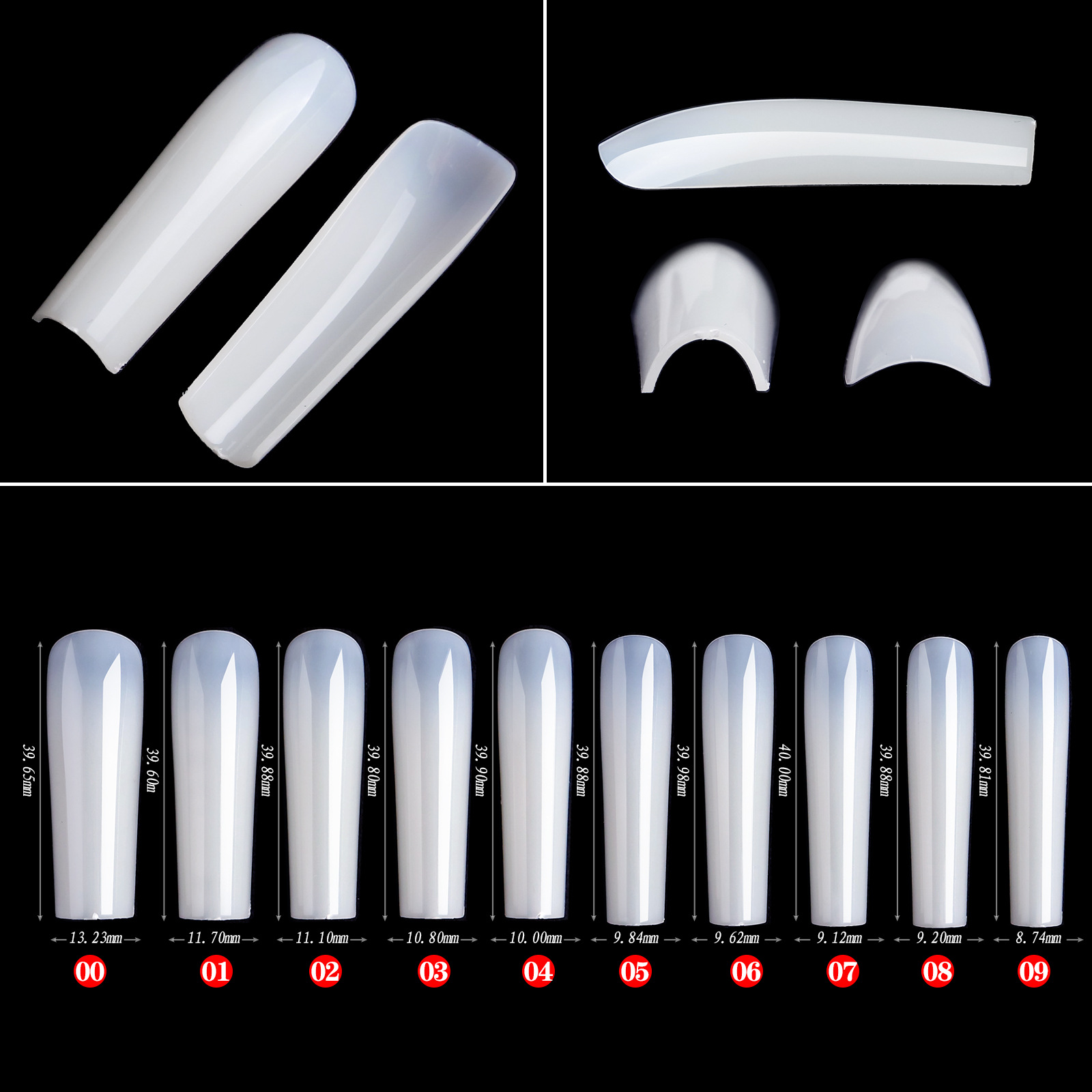 Chunshu unhas falsas extra lon - Nail Art Xxl avaliação e preço