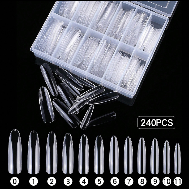 240 peças de Unhas Postiças XX - Nail Art Xxl avaliação e preço