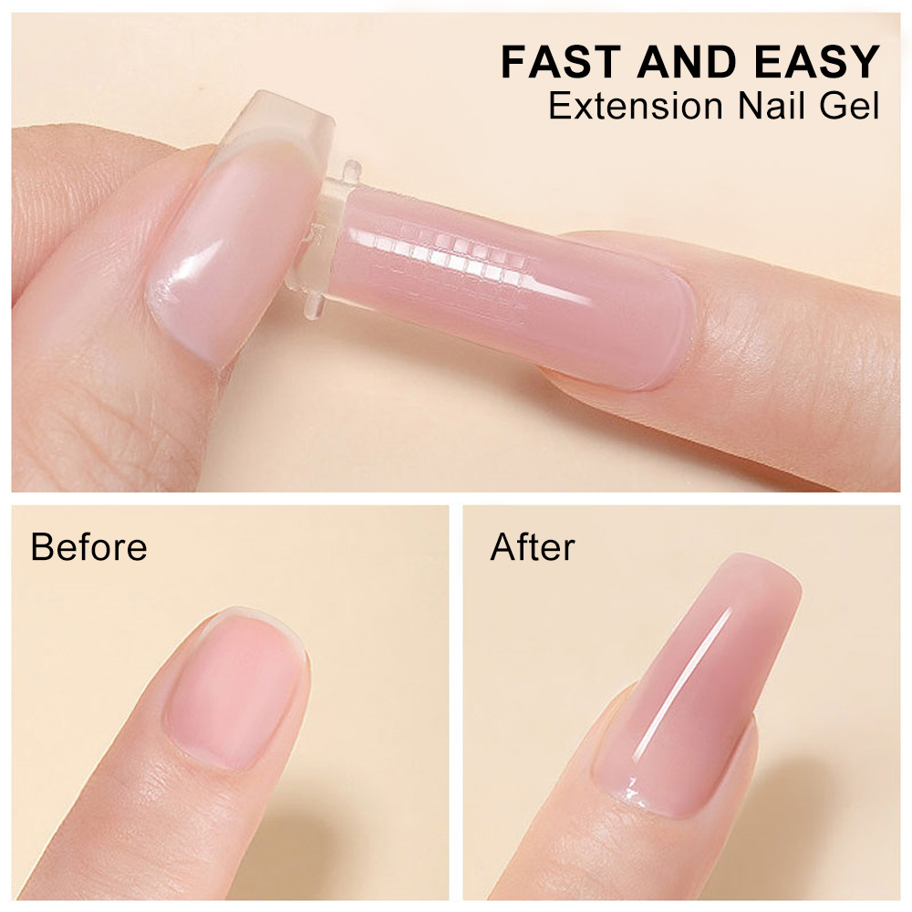 Conjunto de gel poli para exte - Polygel Nail Kit avaliação e preço