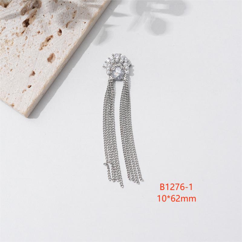 1pc longo borla decoração da a - Nail Art Xxl avaliação e preço