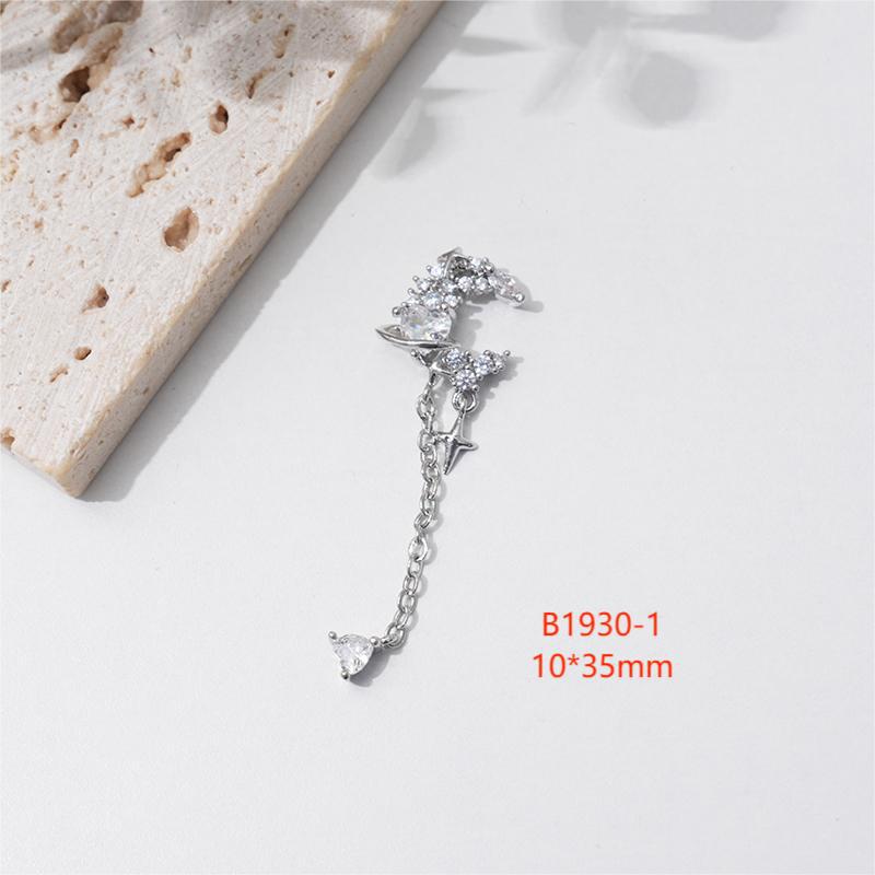1pc longo borla decoração da a - Nail Art Xxl avaliação e preço
