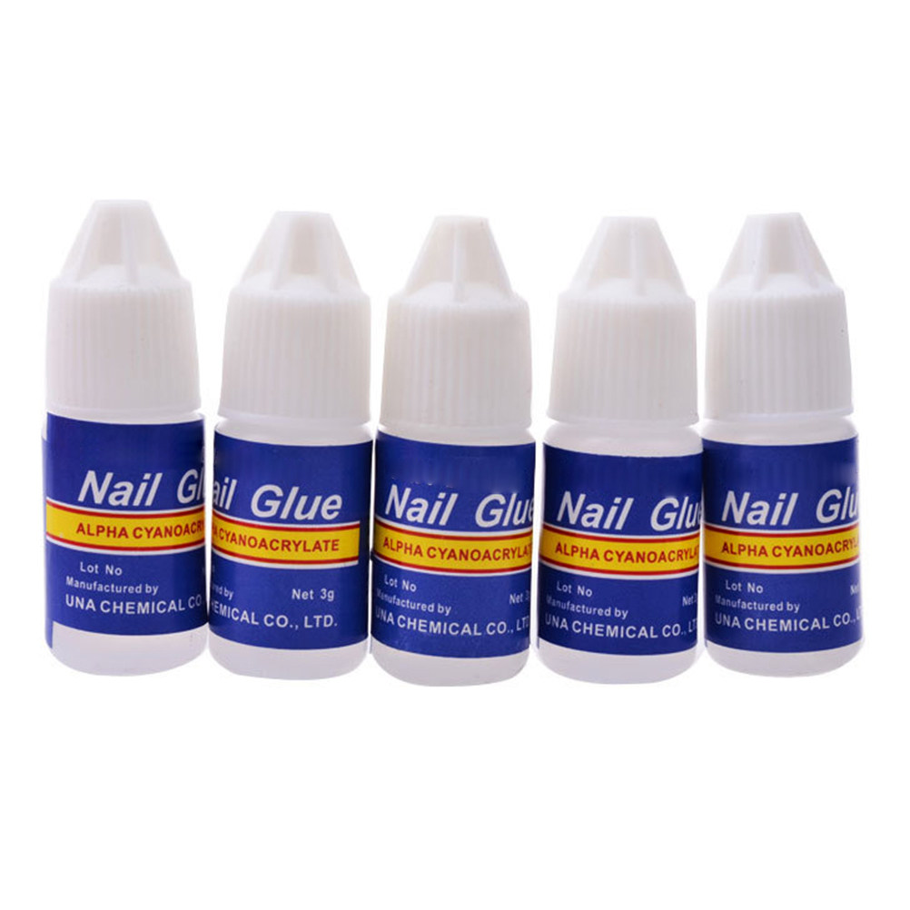 Cola para unhas 3g, 5 peças, s - Nail Art Natural avaliação e preço