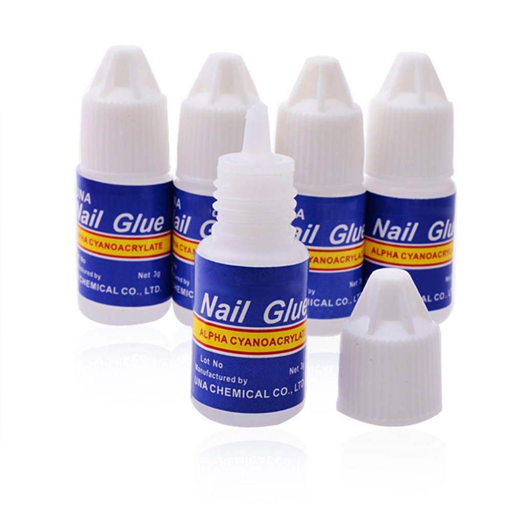 Cola para unhas 3g, 5 peças, s - Nail Art Natural avaliação e preço