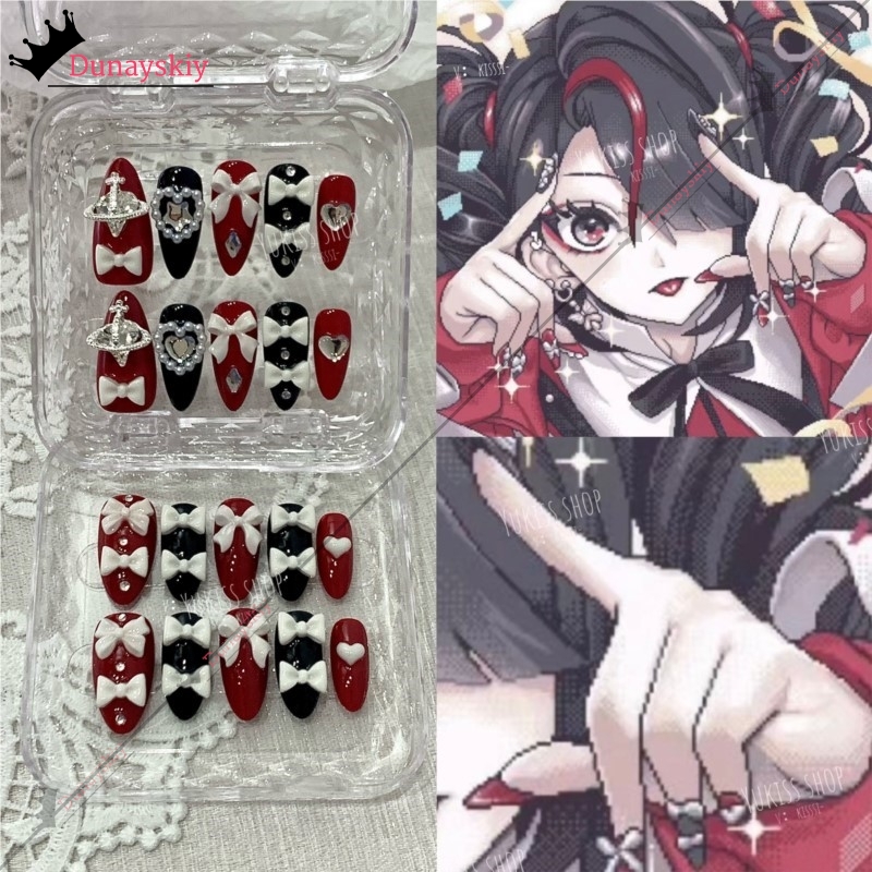 YiNuo*/Needy Girl Overdose Jir - Nail Art Press On avaliação e preço