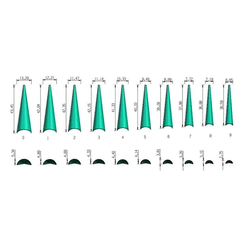 Stiletto Extra Longo Pontas De - Nail Art Xxl avaliação e preço