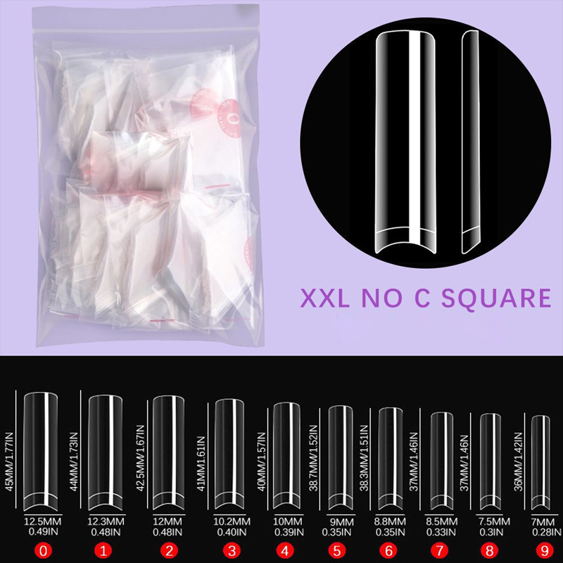 500 peças xxl sem pontas de un - Nail Art Xxl avaliação e preço