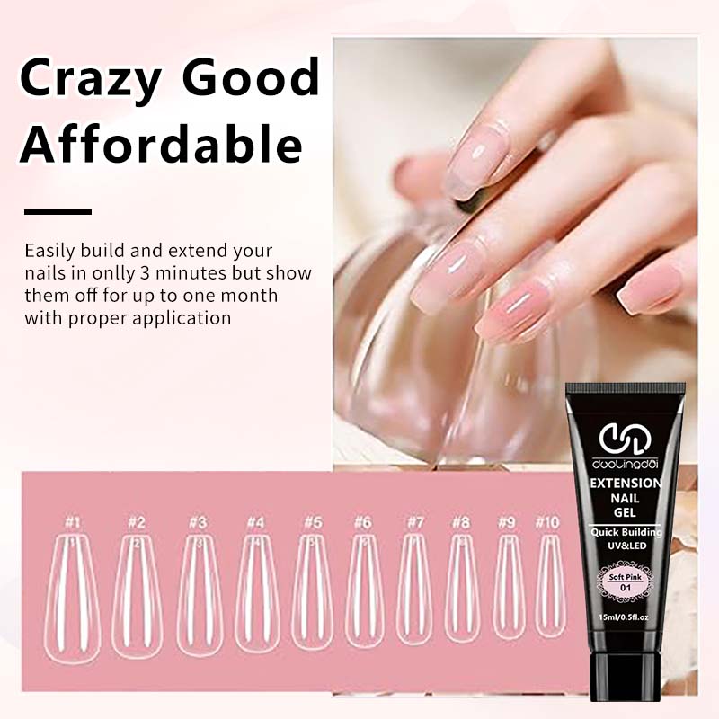 8 Pçs/set Poly Extensão Gel Co - Polygel Nail Kit avaliação e preço