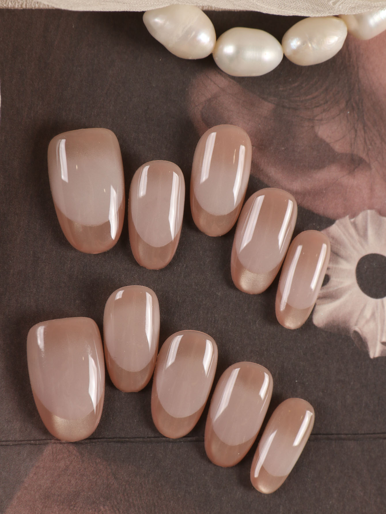 10 Unidades de Unhas Postiças  - Nail Art Press On avaliação e preço