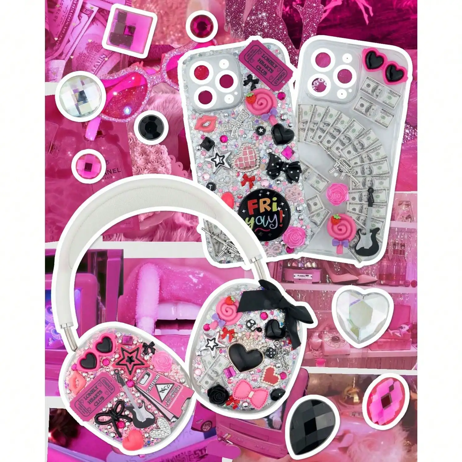 Kit de 1050 Peças de Acessório - Nail Art Design avaliação e preço