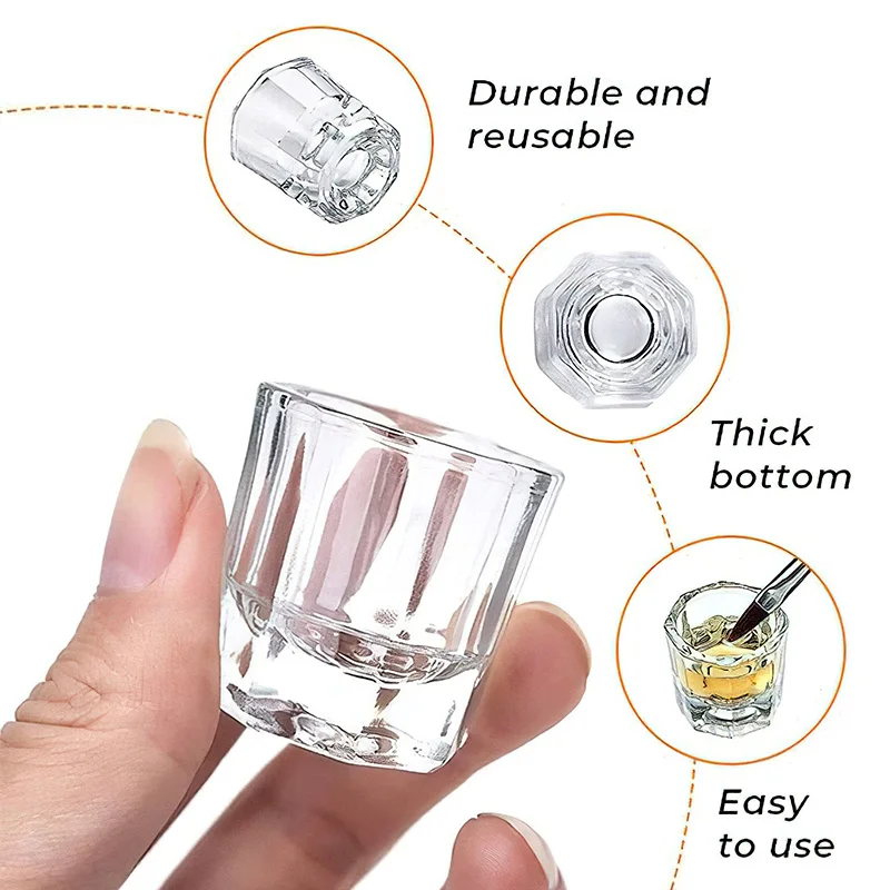 Copos de vidro cristal para ar - Nail Art Vector avaliação e preço