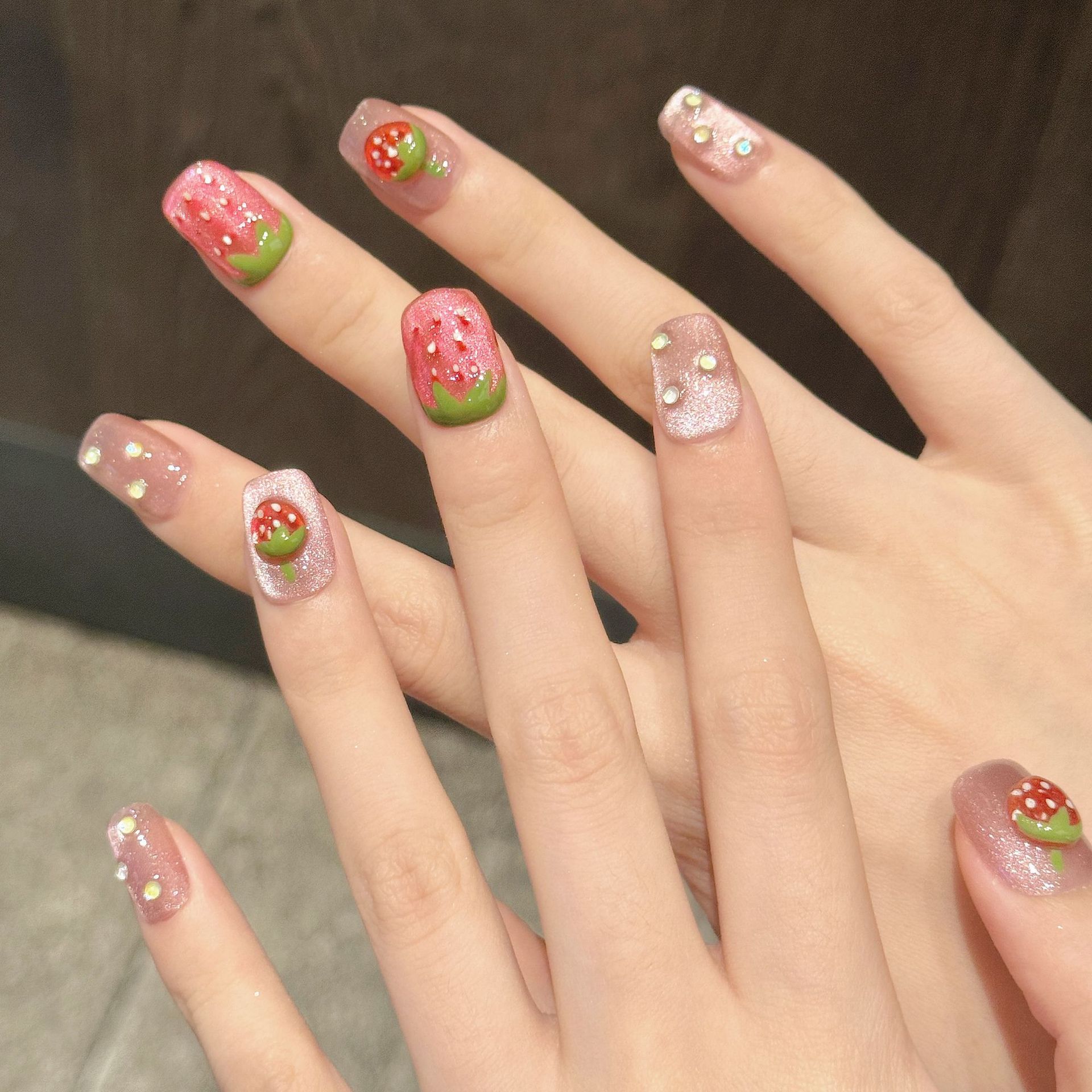 10 pçs artesanal imprensa em u - Nail Art Press On avaliação e preço