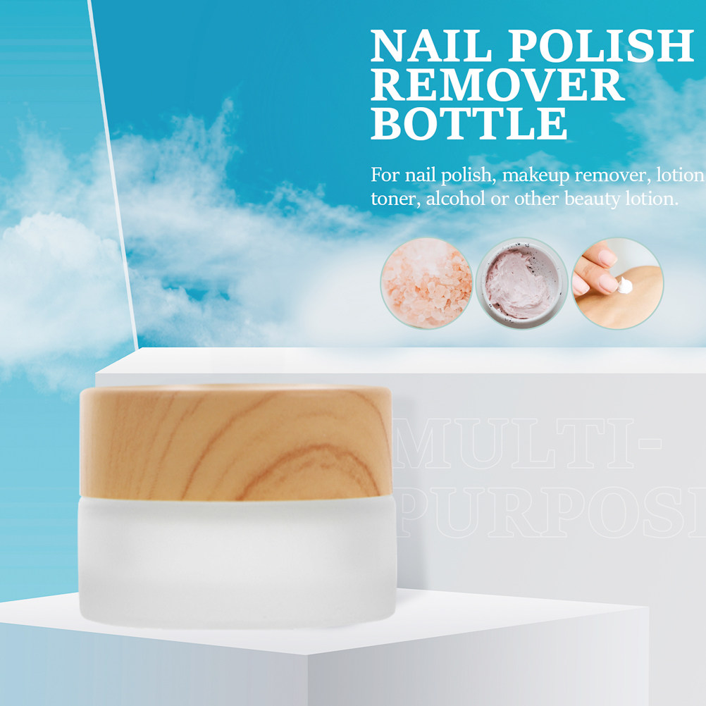 Copo Premium de Madeira e Vidr - Nail Art Remover avaliação e preço