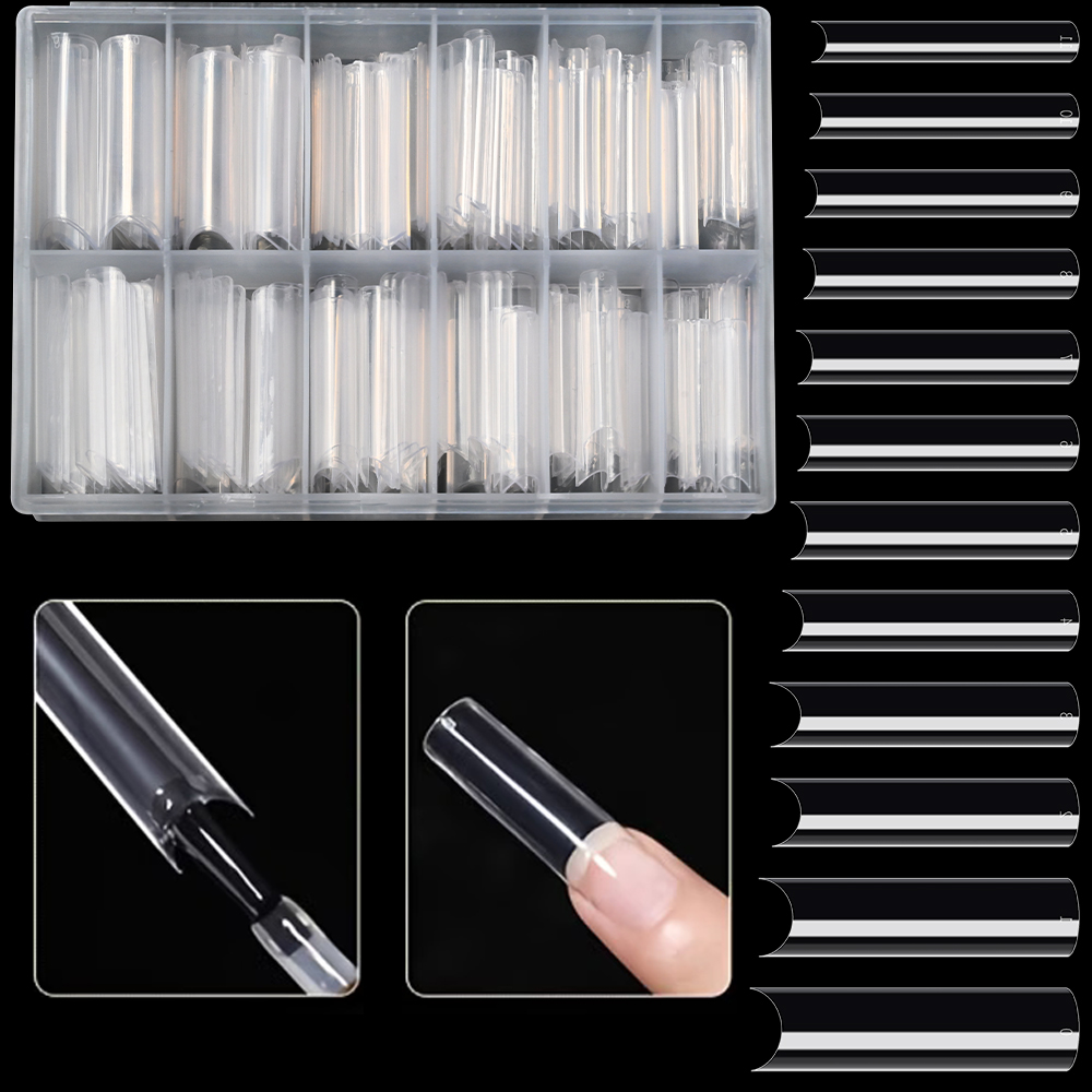 240 Peças 12 Tamanhos Unhas Po - Nail Art Xxl avaliação e preço