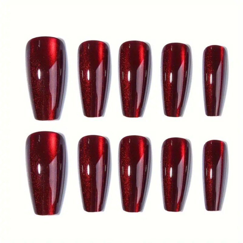 24 unidades de olho de gato ve - Nail Art Red Cherry avaliação e preço