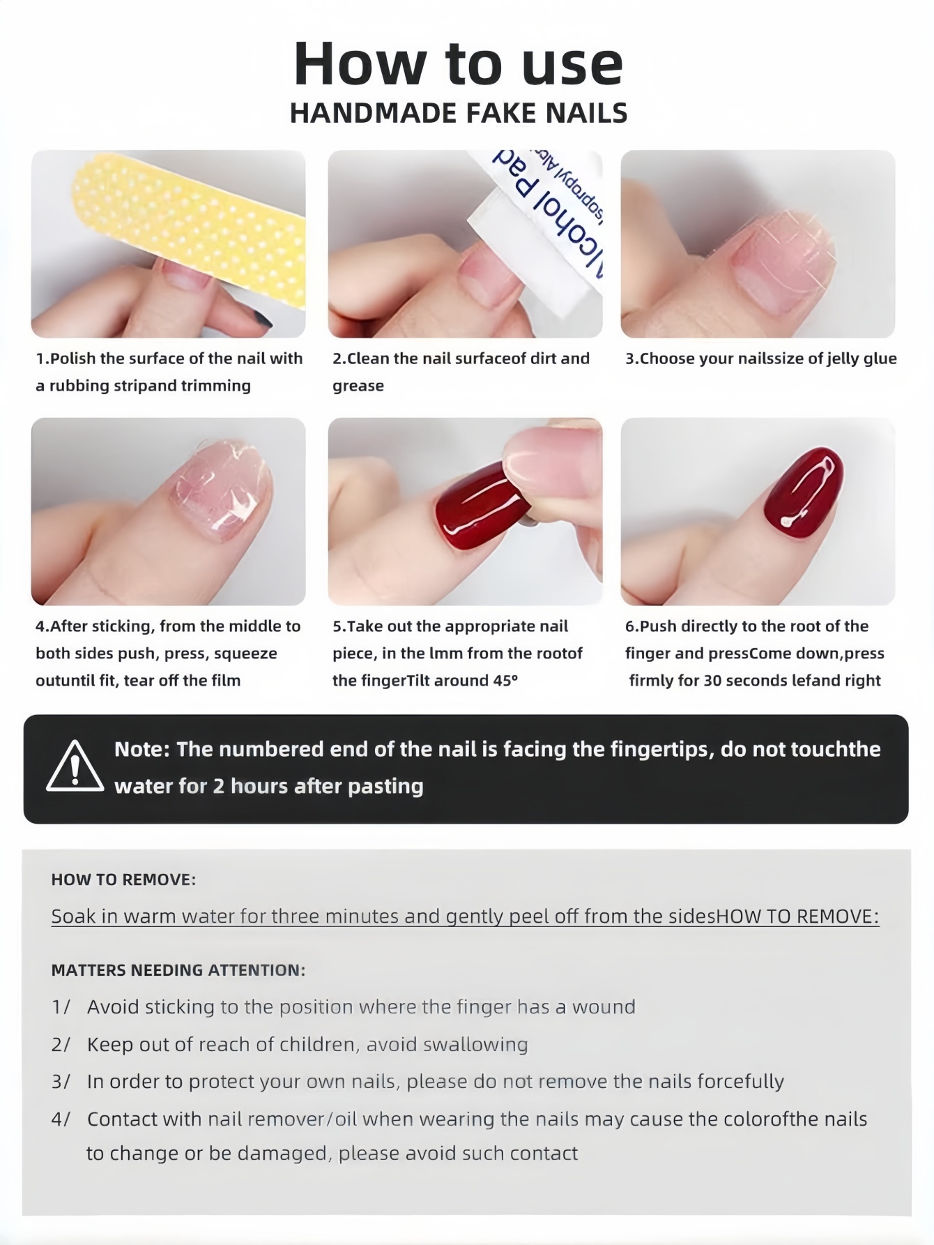 10 Unhas Postiças Longas em Fo - Nail Art Press On avaliação e preço