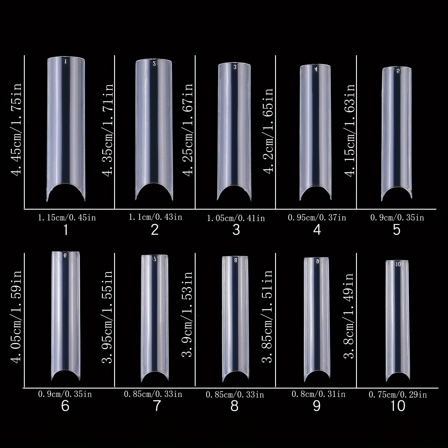 100,120,200,240 peças xxl pont - Nail Art Xxl avaliação e preço