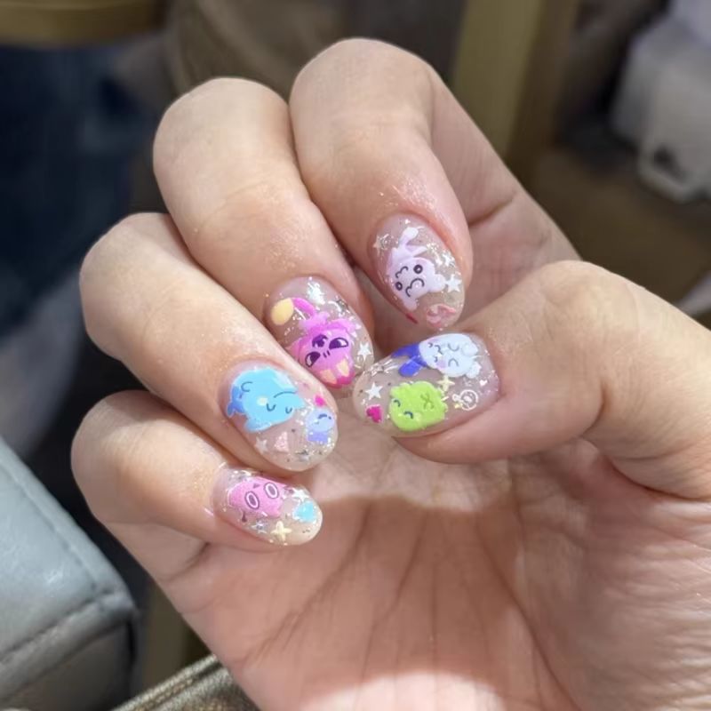 Venda quente tamagotchi paraís - Nail Art Design avaliação e preço