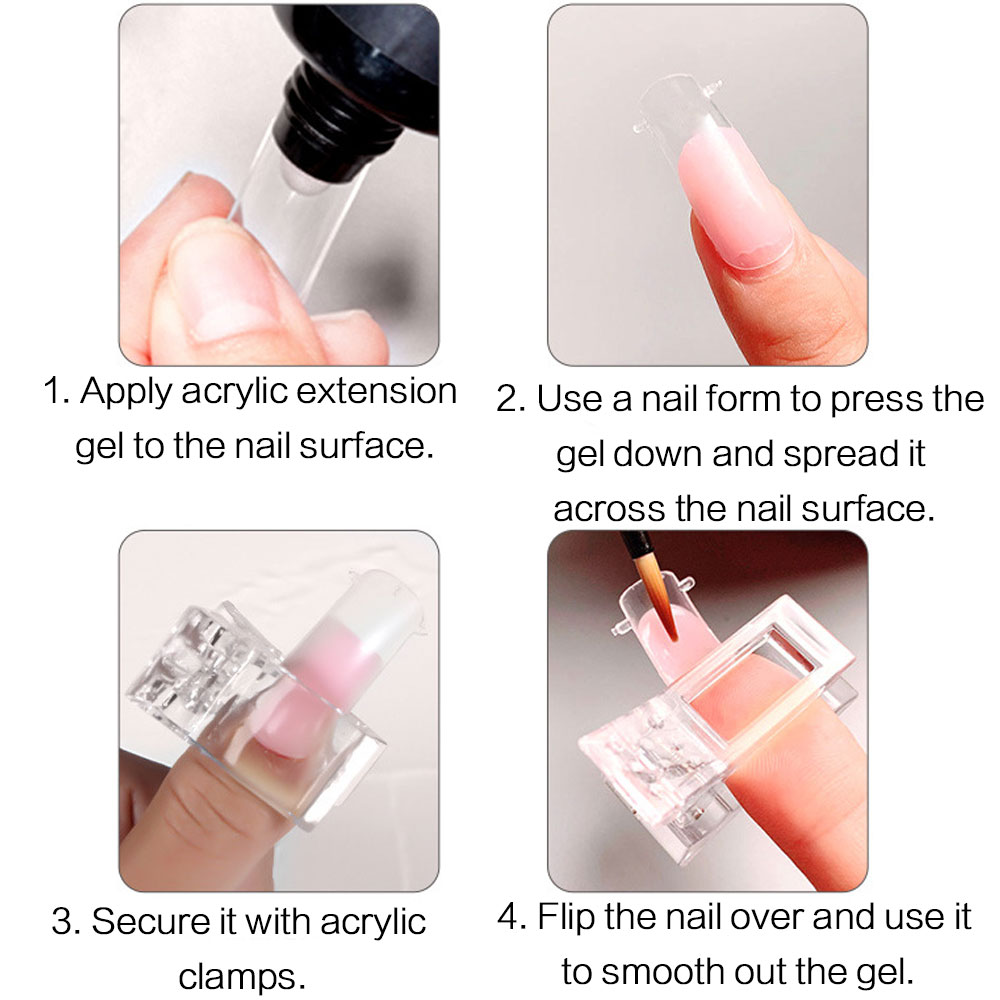 5 Peças de Pontas de Unha Flex - Nail Art Design avaliação e preço