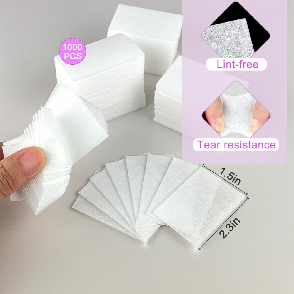 1000 Unidades de Lenços para U - Nail Art Remover avaliação e preço