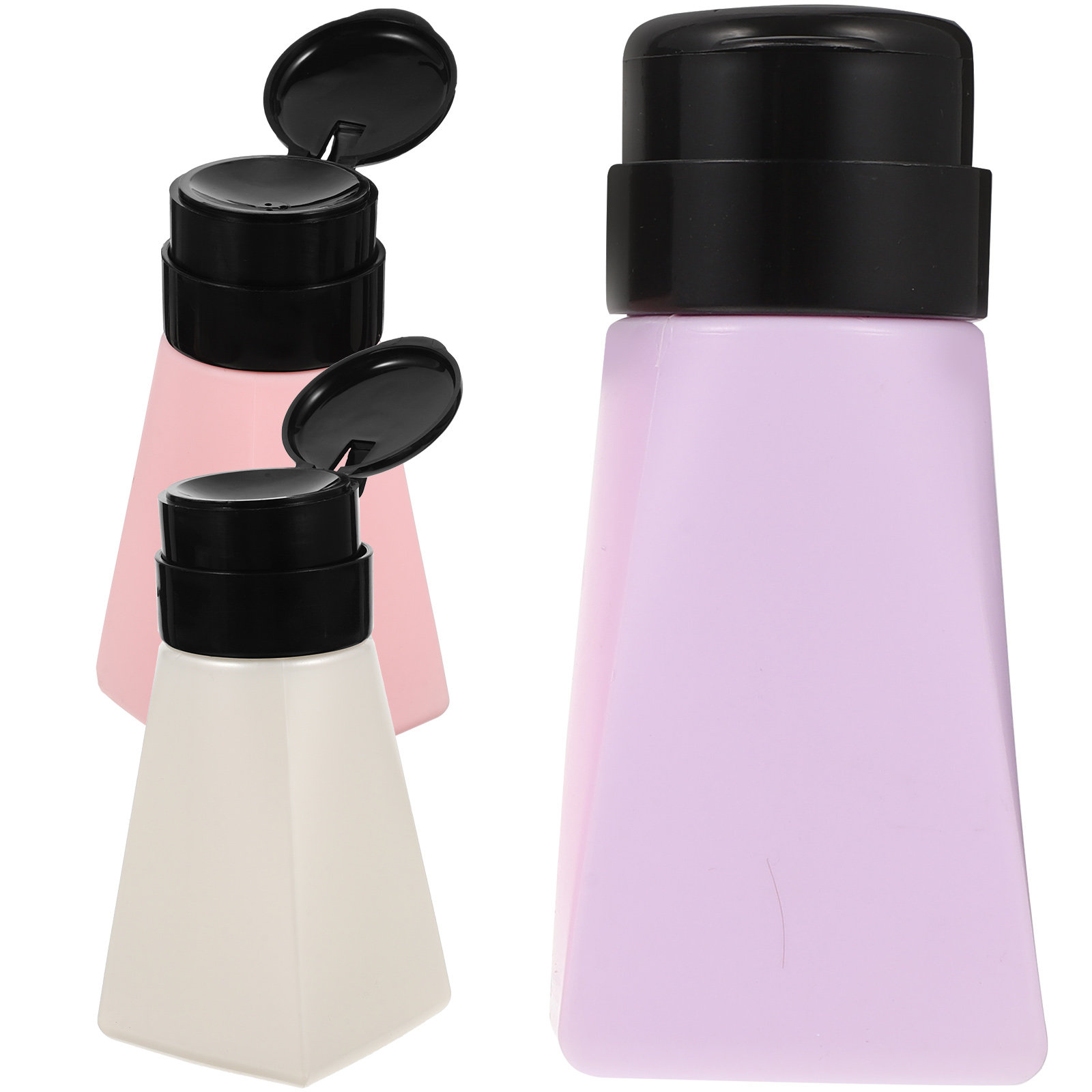 Conjunto com 3 Frascos Vazios  - Nail Art Remover avaliação e preço