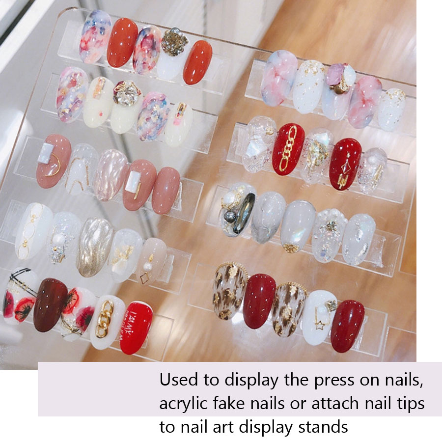 Fita dupla face para pontas de - Nail Art Vector avaliação e preço