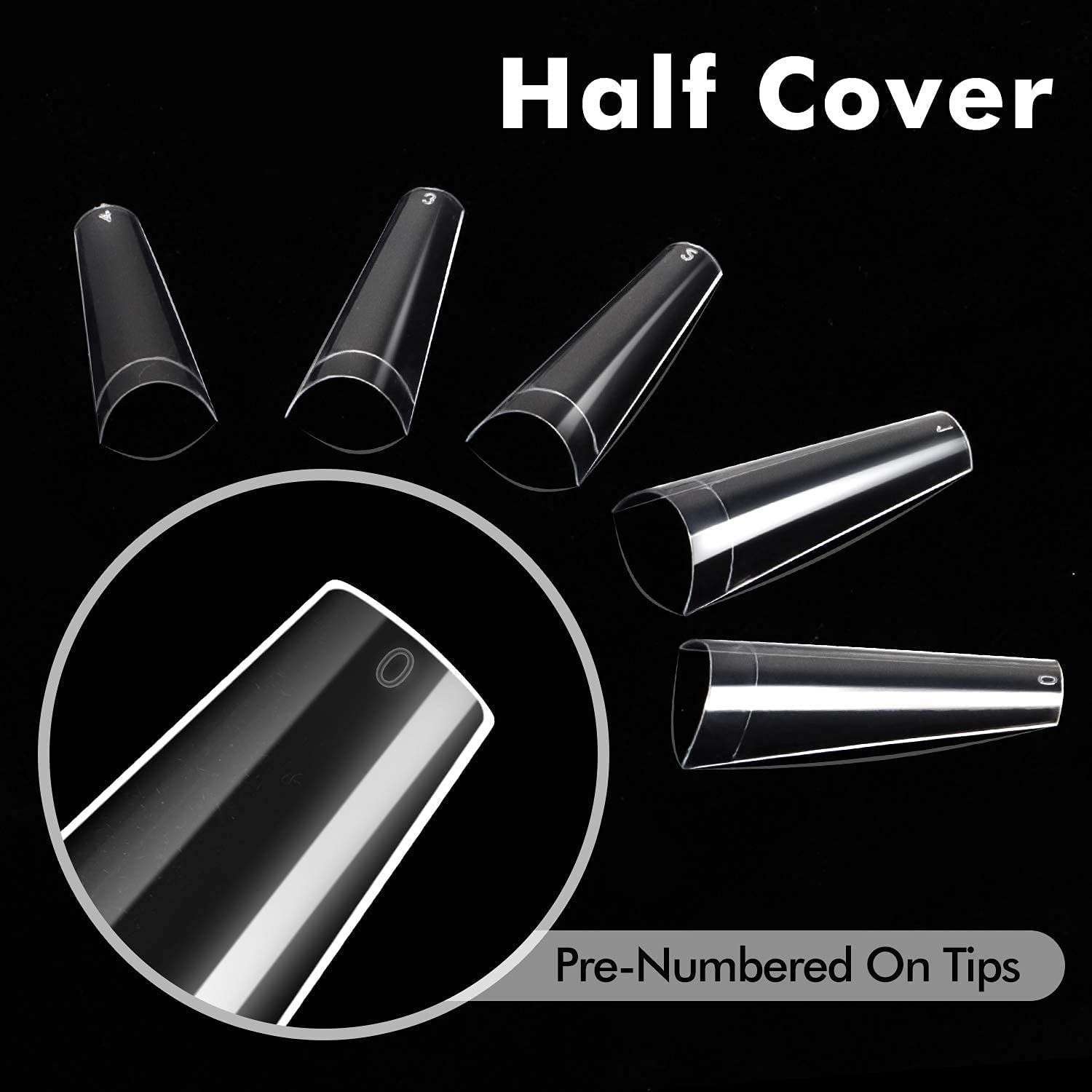 100 peças de unhas postiças tr - Nail Art Xxl avaliação e preço