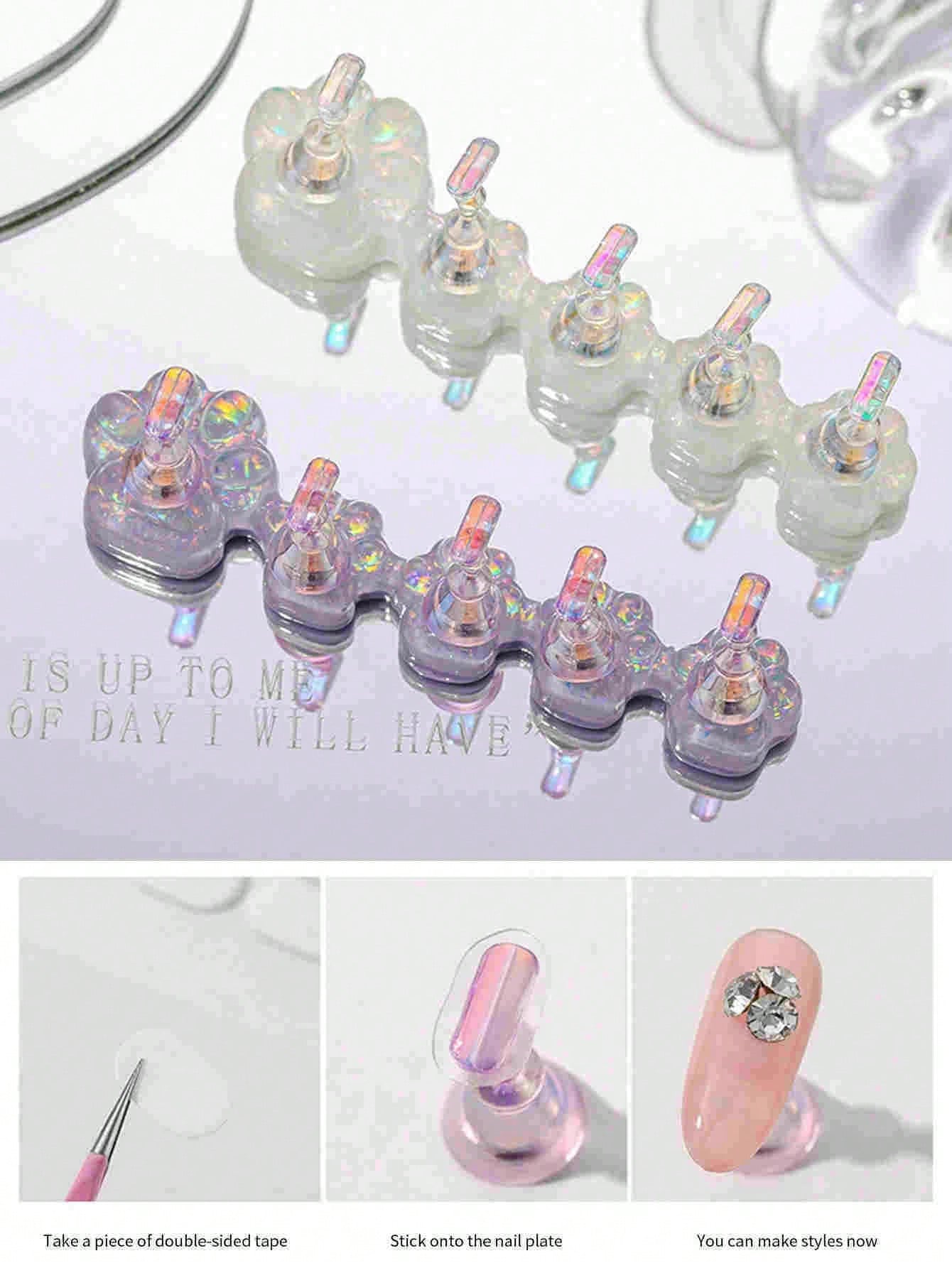 Base para prática de nail art  - Nail Art Vector avaliação e preço