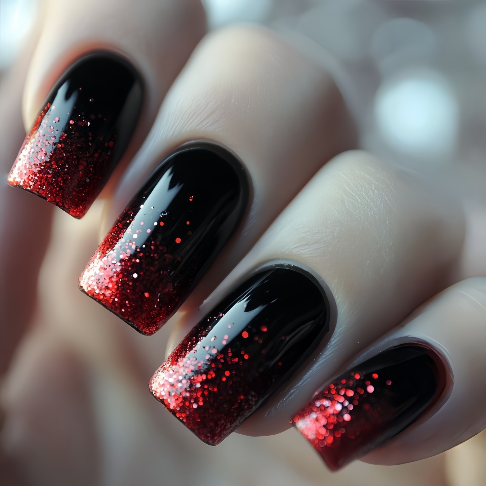 Unhas falsas curtas e médias,  - Nail Art Press On avaliação e preço
