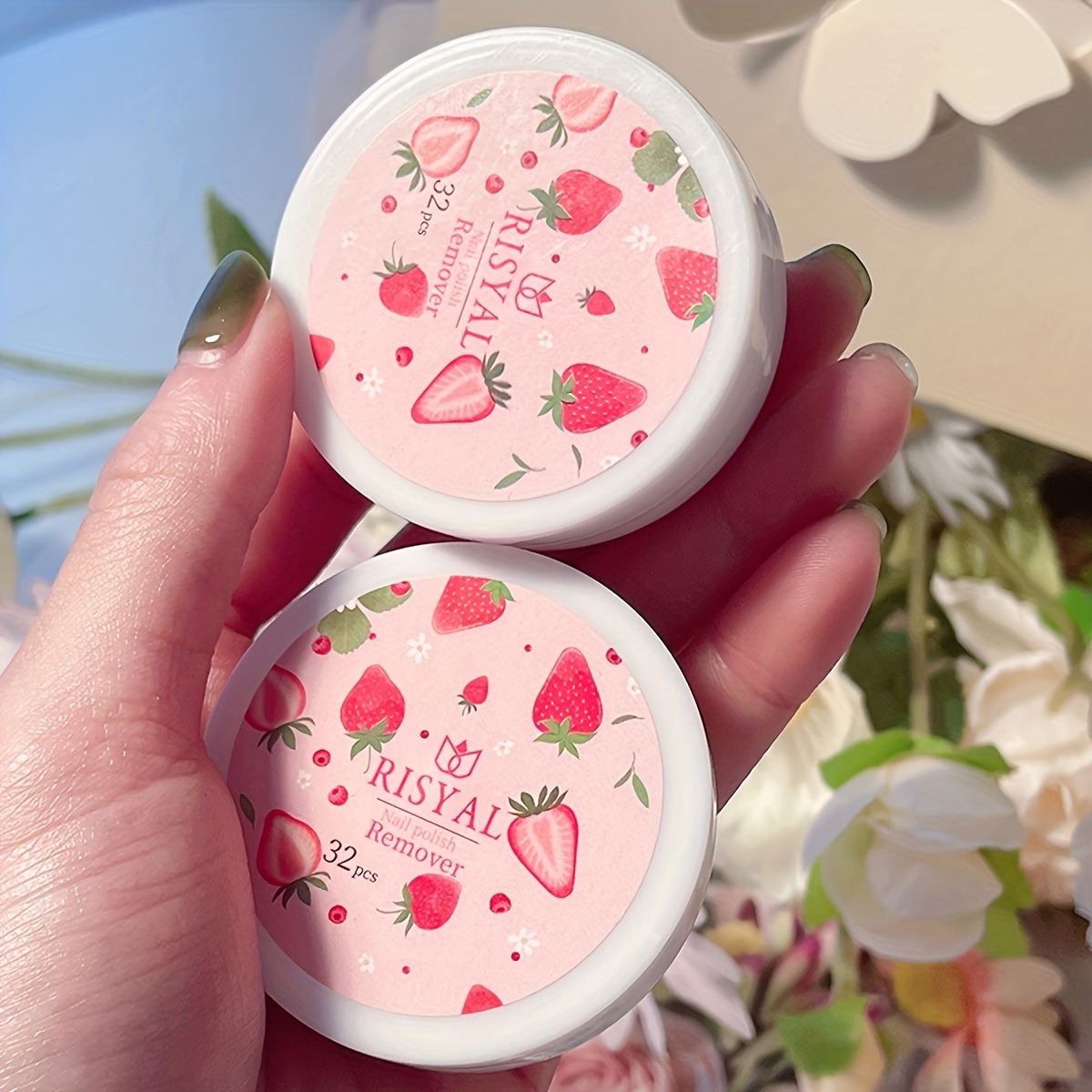 32 almofadas removedoras de es - Nail Art Remover avaliação e preço