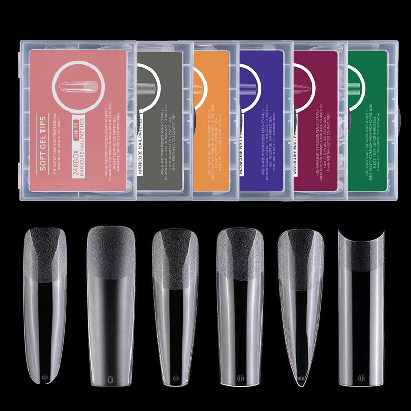 240 pçs xxl longo quadrado com - Nail Art Xxl avaliação e preço
