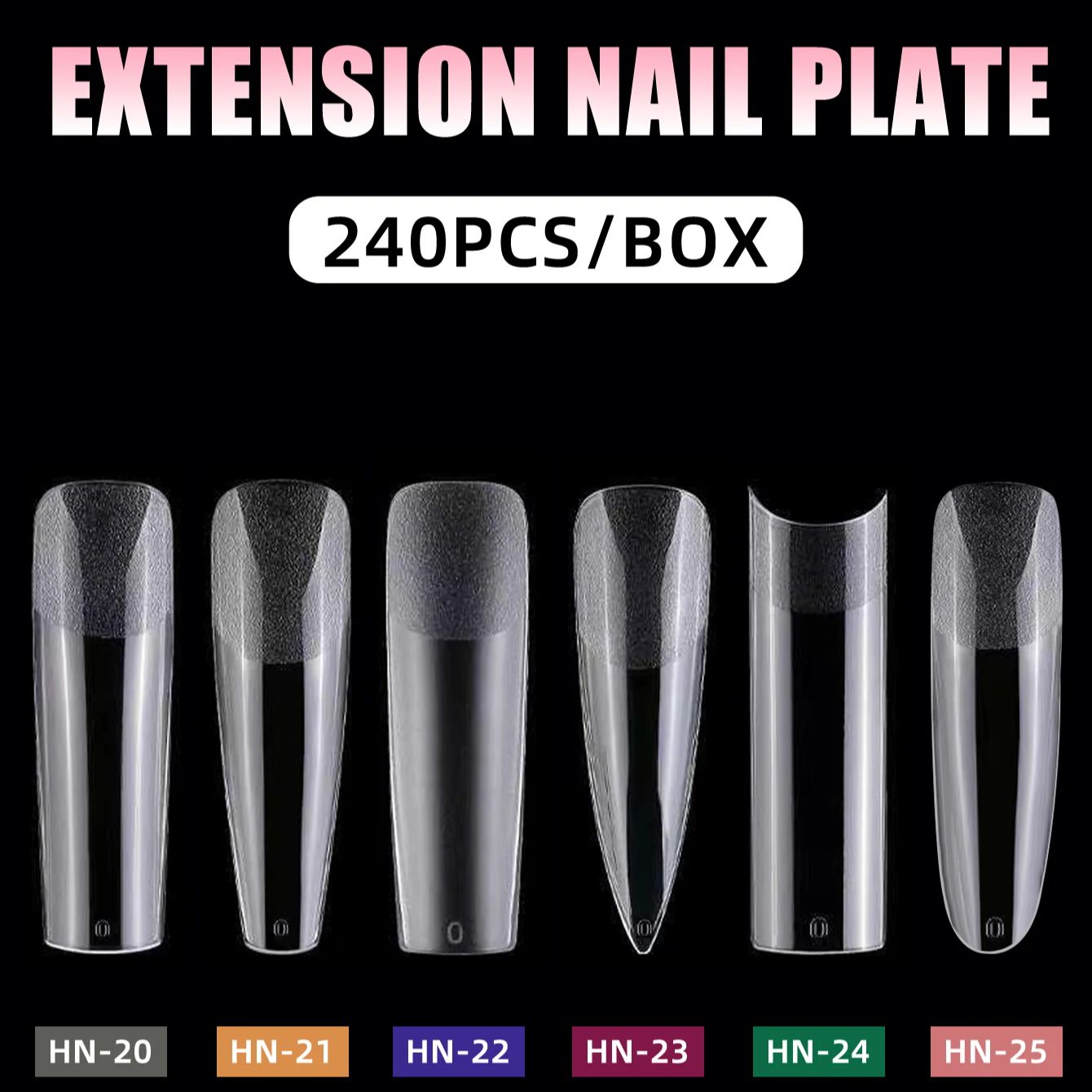 240 pçs xxl longo quadrado com - Nail Art Xxl avaliação e preço