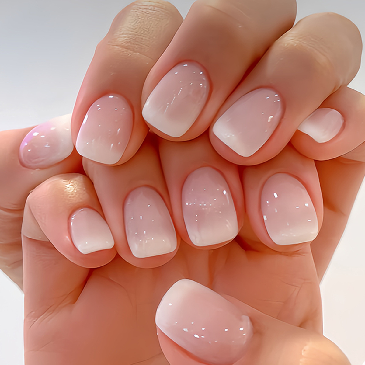 24 pçs simples ballet glitter  - Nail Art Press On avaliação e preço