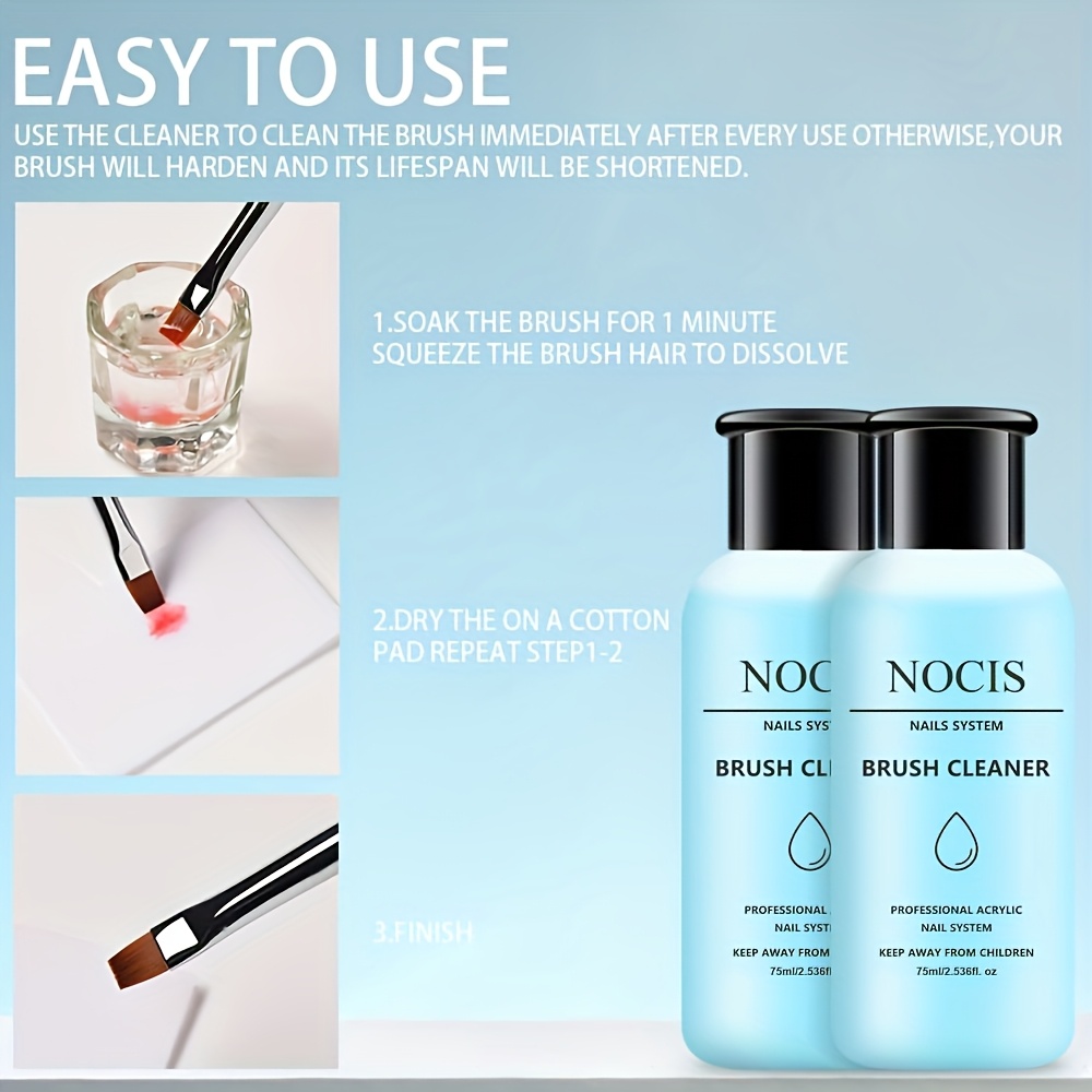 NOCIS 75ml Líquido Limpador de - Nail Art Remover avaliação e preço